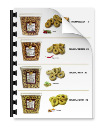 Tarallini, Treccine, Crostini, Bruschette...